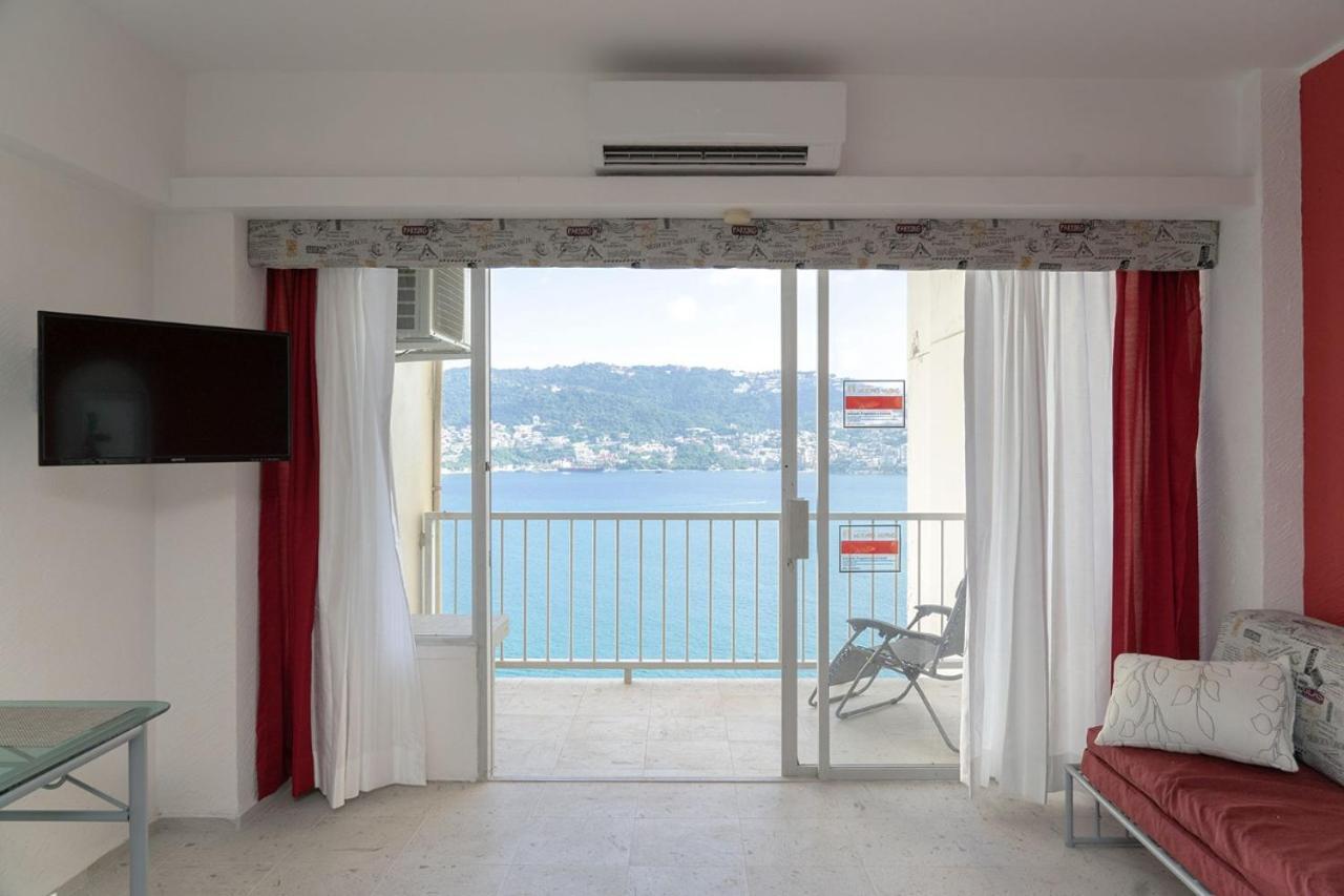 Suite Frente Al Mar En Torres Gemelas Акапулко Екстериор снимка