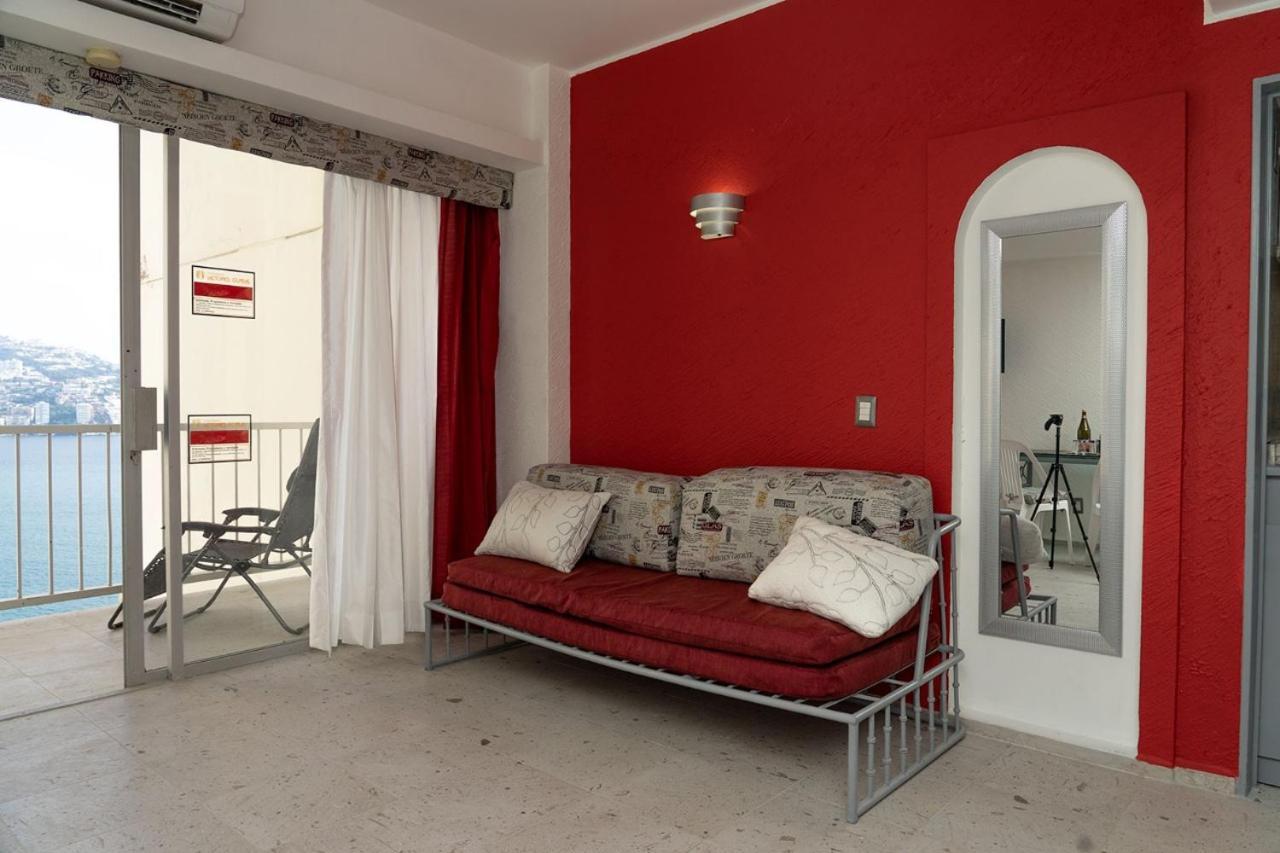 Suite Frente Al Mar En Torres Gemelas Акапулко Екстериор снимка