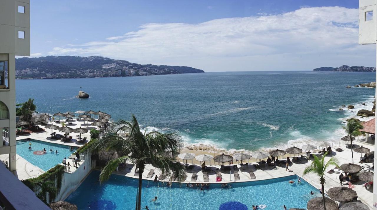 Suite Frente Al Mar En Torres Gemelas Акапулко Екстериор снимка