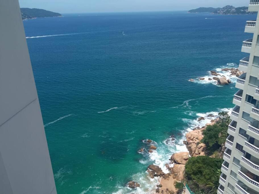 Suite Frente Al Mar En Torres Gemelas Акапулко Екстериор снимка