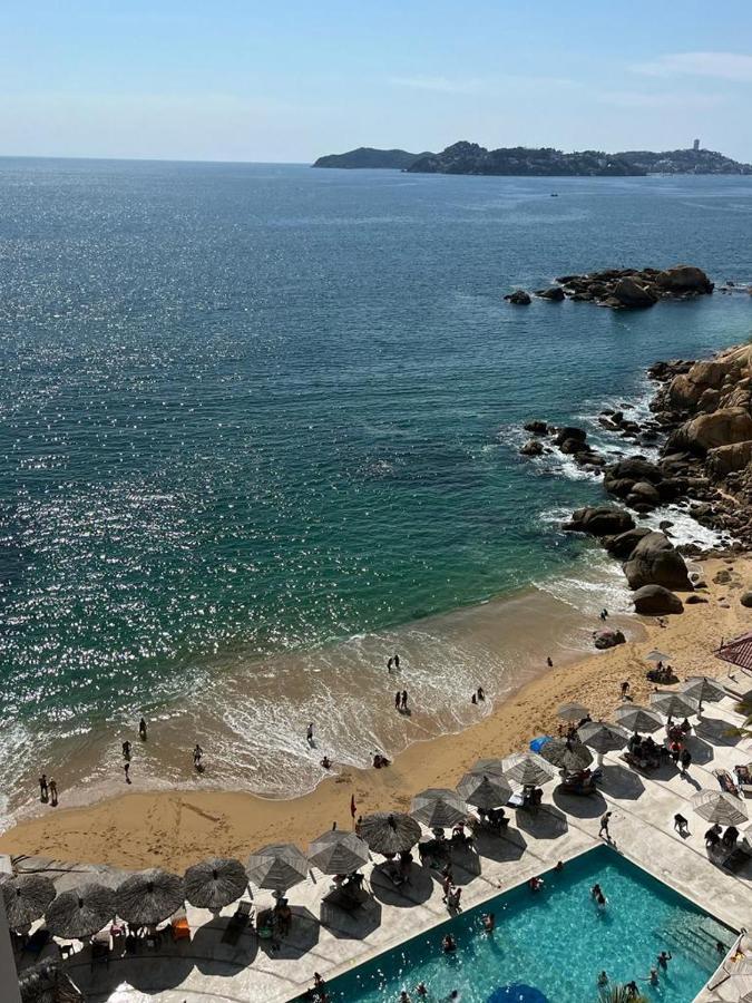 Suite Frente Al Mar En Torres Gemelas Акапулко Екстериор снимка